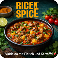 Vindaloo (pikant) mit